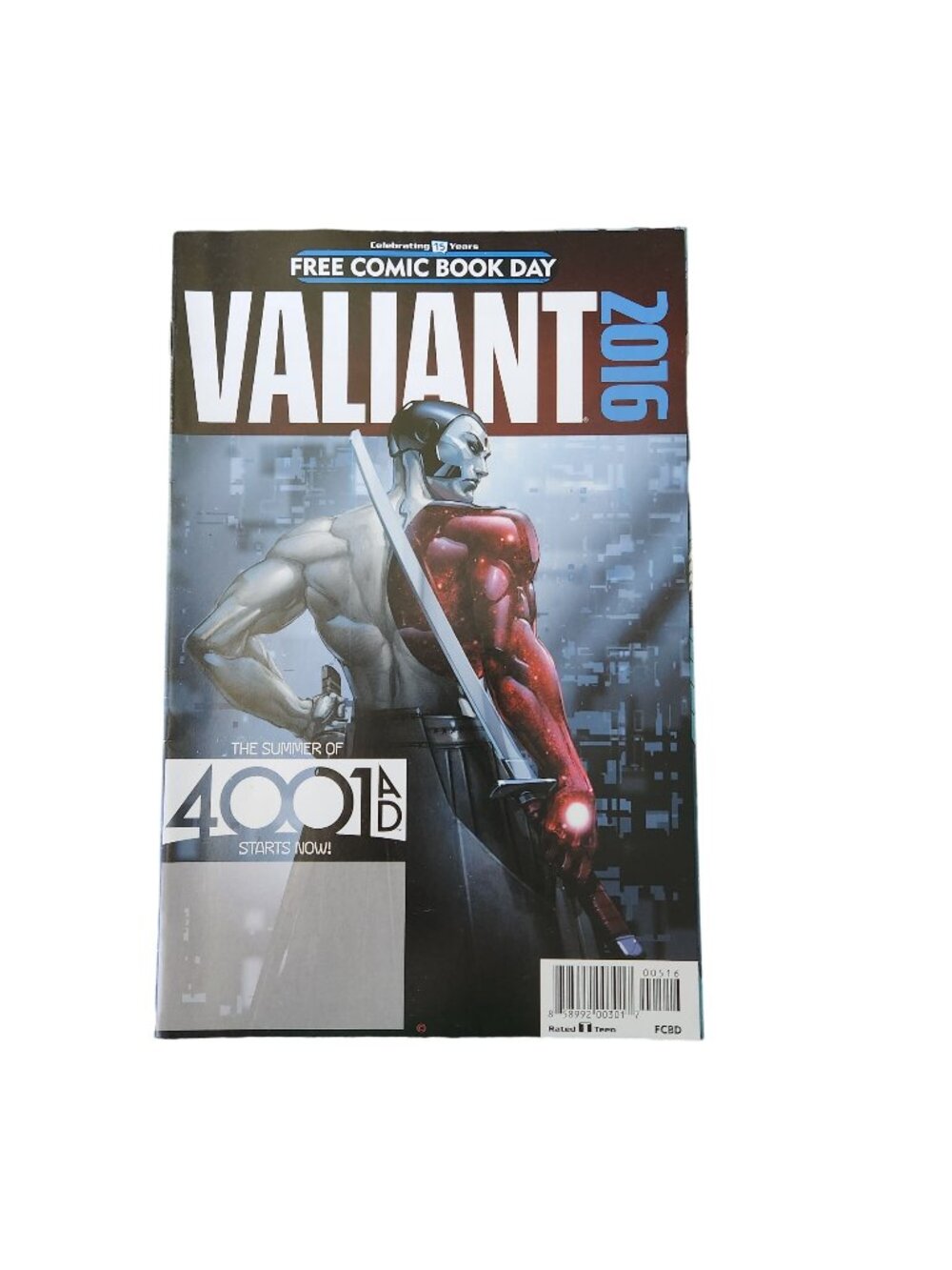 Valiant 4001 AD Free Comic Book Day 2016 Comic Book Collector Bagged Boarded